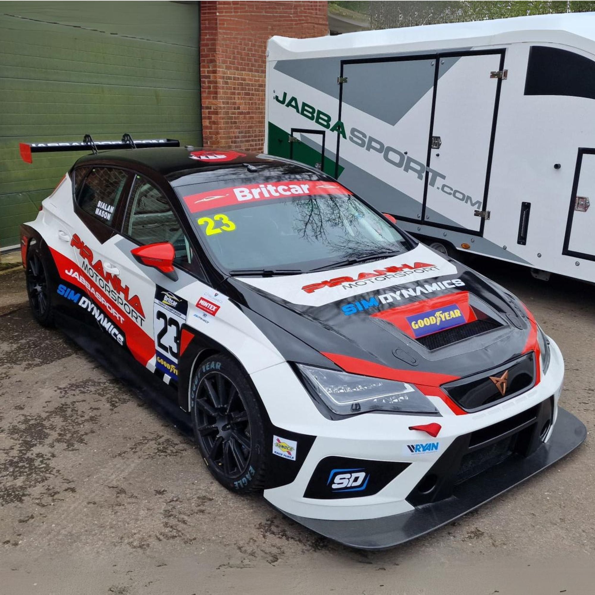 Piranha Motorsports racing car