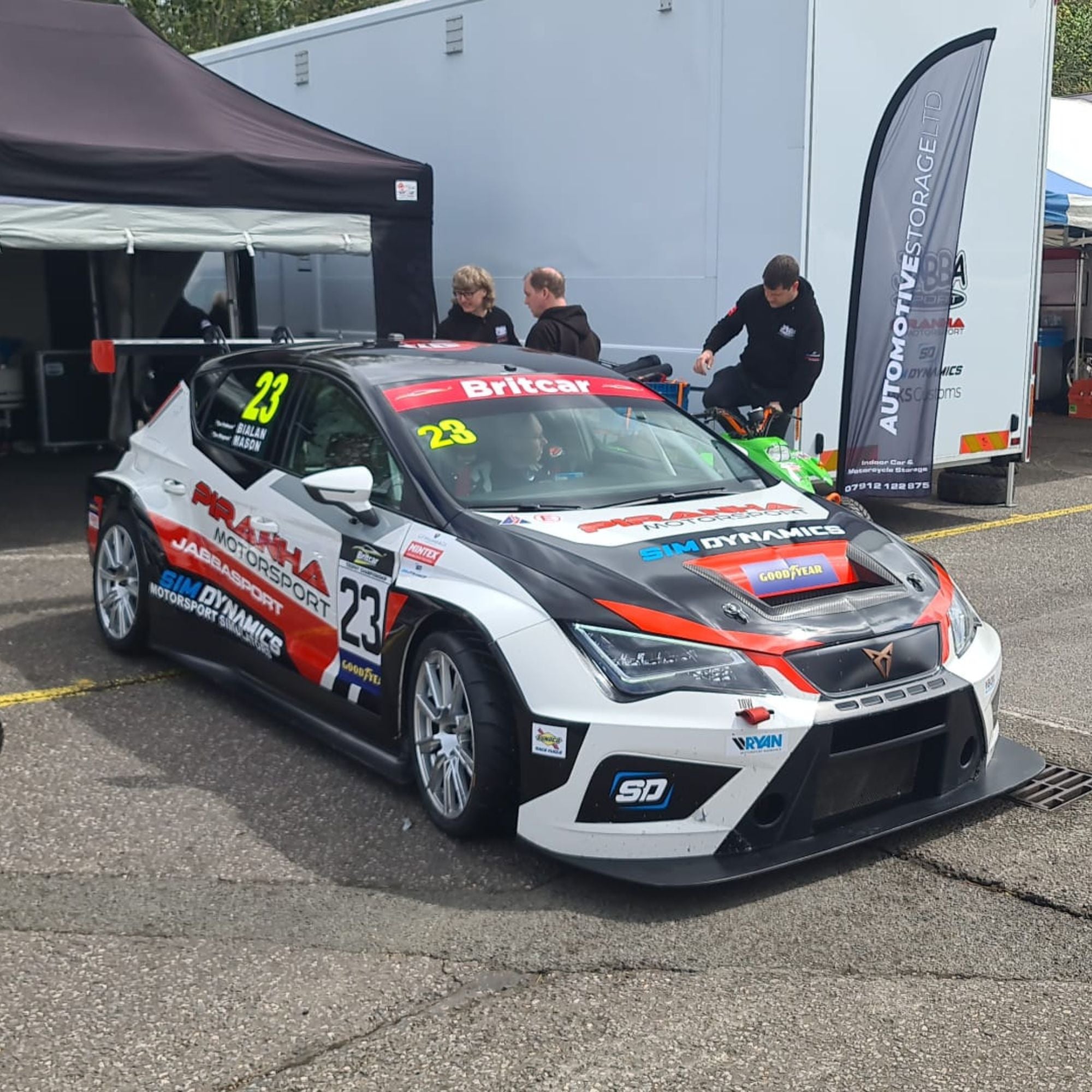 Piranha Motorsports main race car